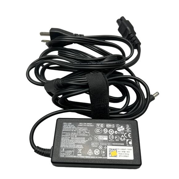 Dell 45W AC Adapter 3RG0T - Picture 2 of 4